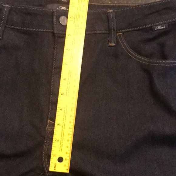Mavi Kendra High-Rise Straight Leg Dark Rinse Jeans Sz 34/30 - Picture 11 of 11